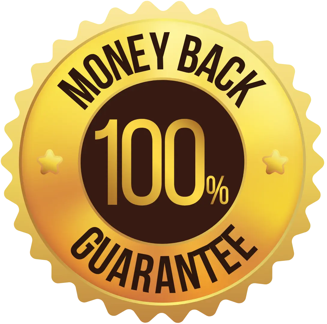 Memopryl guarantee badge